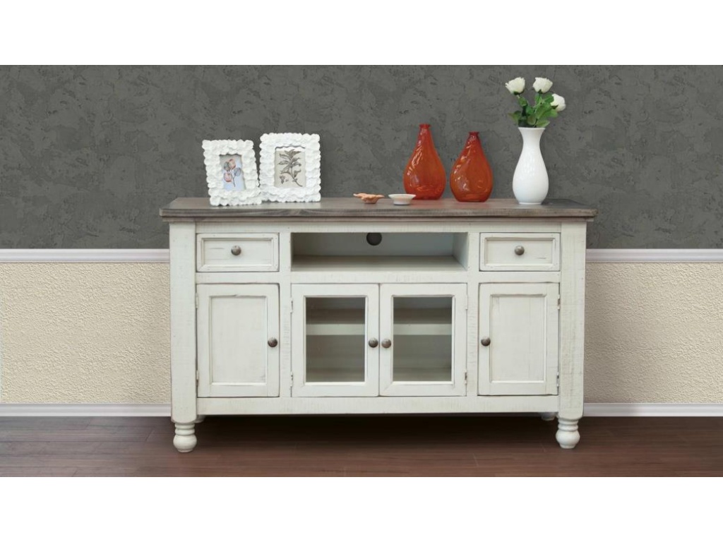 2 Drawer 4 Doors 60" TV Stand - main image