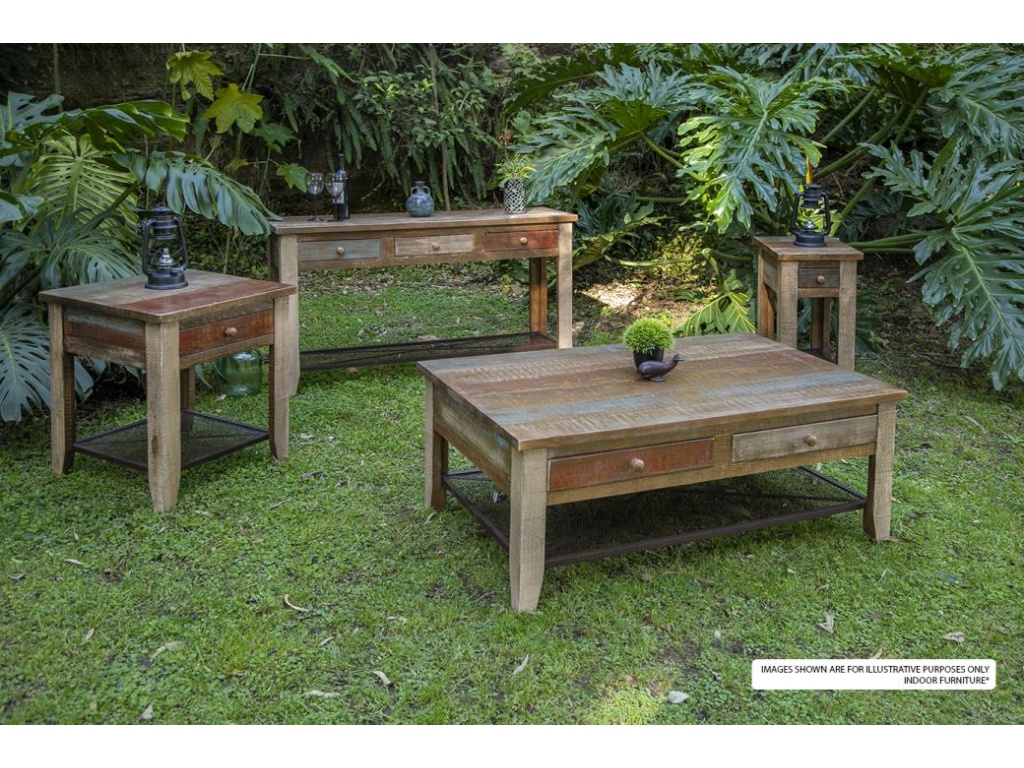 3 Drawer Sofa Table - image 2