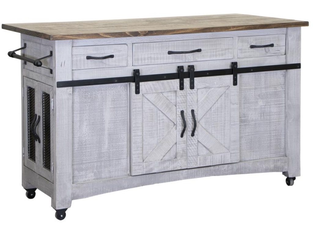 3 Drawer 6 Door Kitchen Island - image 7