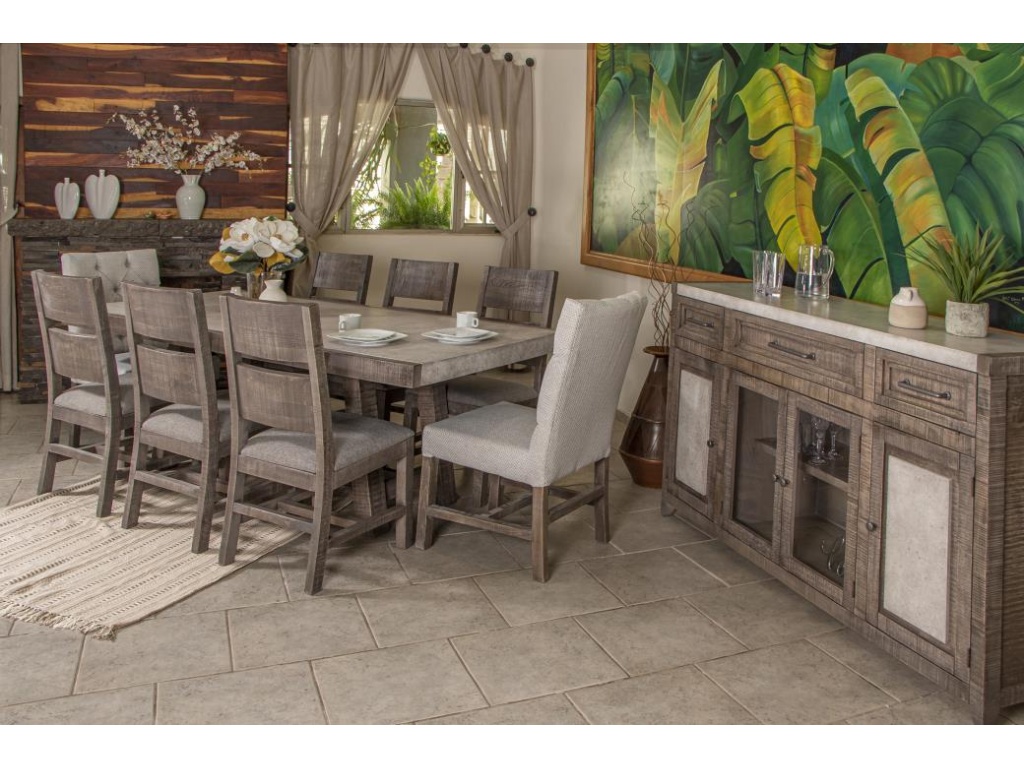 Upholstered Seat Wooden Chair - image 3