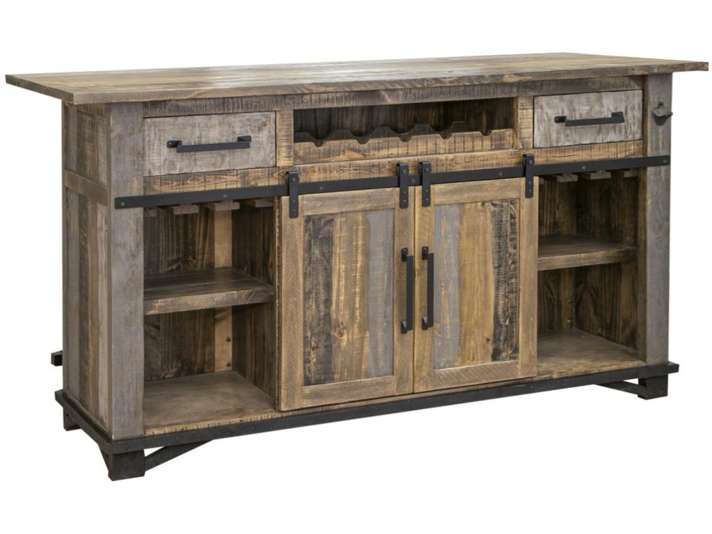 2 Drawer 2 Doors Bar - image 7