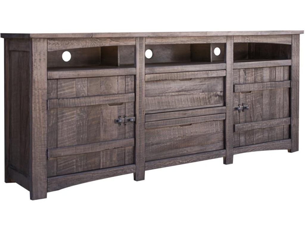 2 Drawer 2 Door 80" TV Stand - main image
