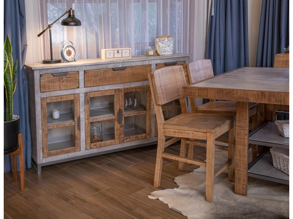 3 Drawer 4 Door Console - image 1