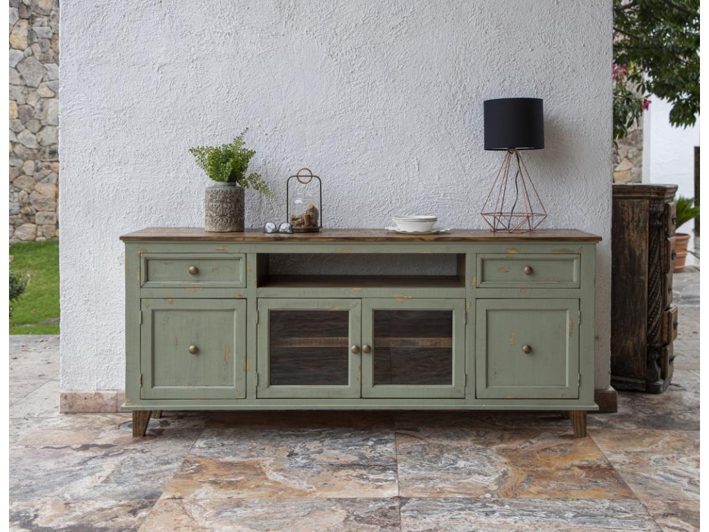 2 Drawers 4 Doors, Console - image 8