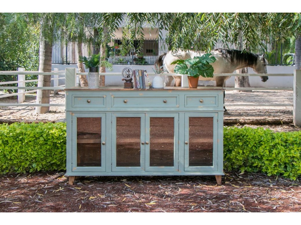 3 Drawers 4 Doors, Console - main image