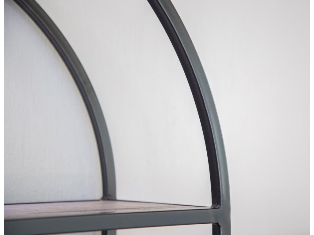 5 Shelves Metal Frame Bookcase - image 4