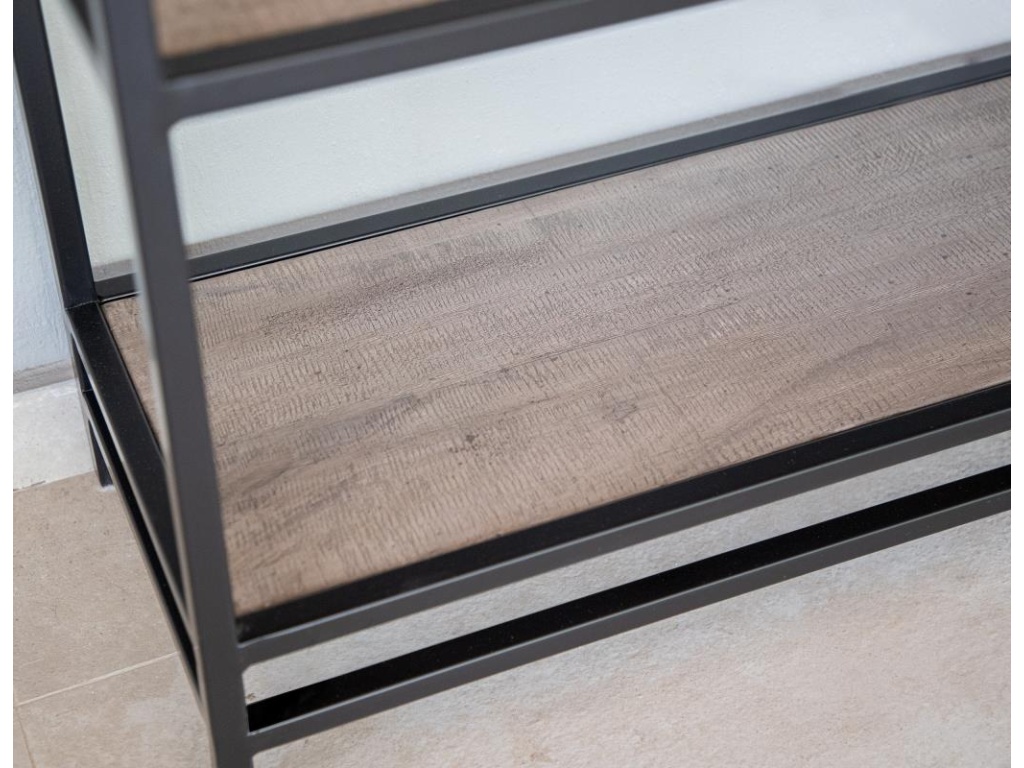 5 Shelves Metal Frame Bookcase - image 3