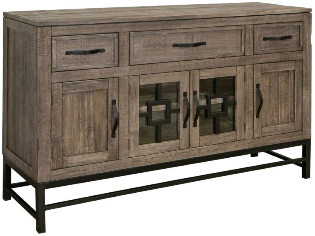 3 Drawer 4 Doors Console - image 1