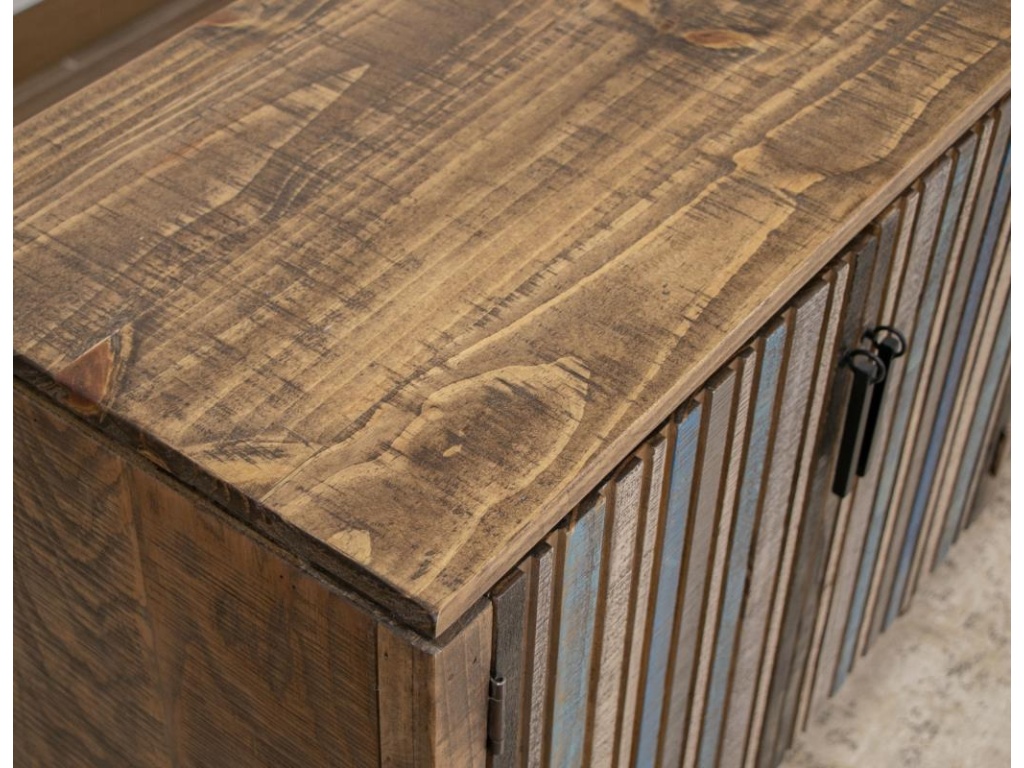 4 Door 93" TV Stand - image 5