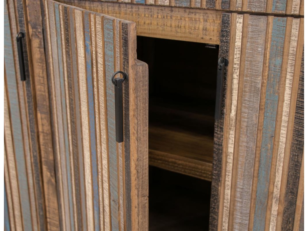 3 Drawer 4 Door Console - image 1