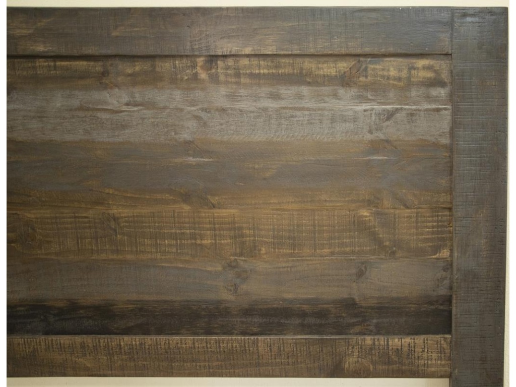 Loft Brown, King Low Profile Bed - image 2