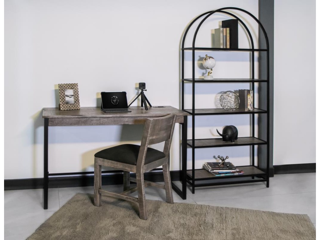 5 Shelves Metal Frame Bookcase - image 1