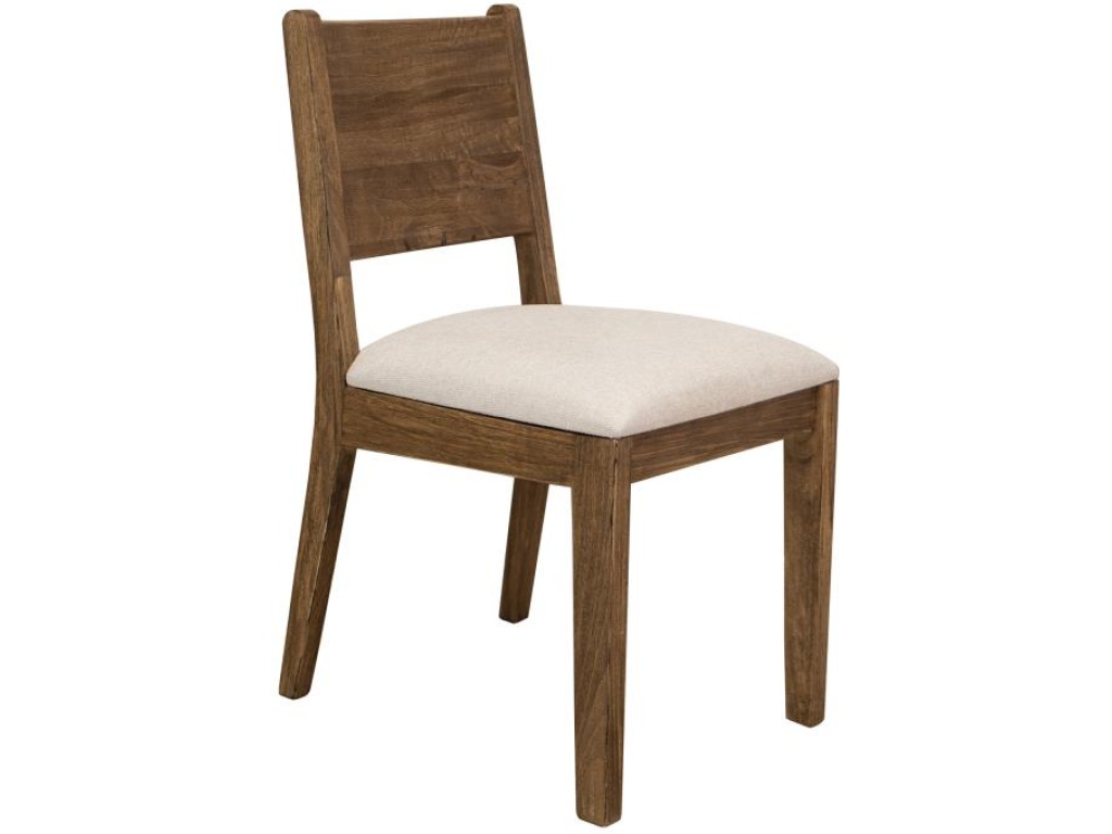 Upholstered Seat Wooden Chair - main image