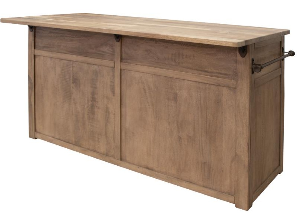 4 Door 2 Drawer Kitchen Island - main image