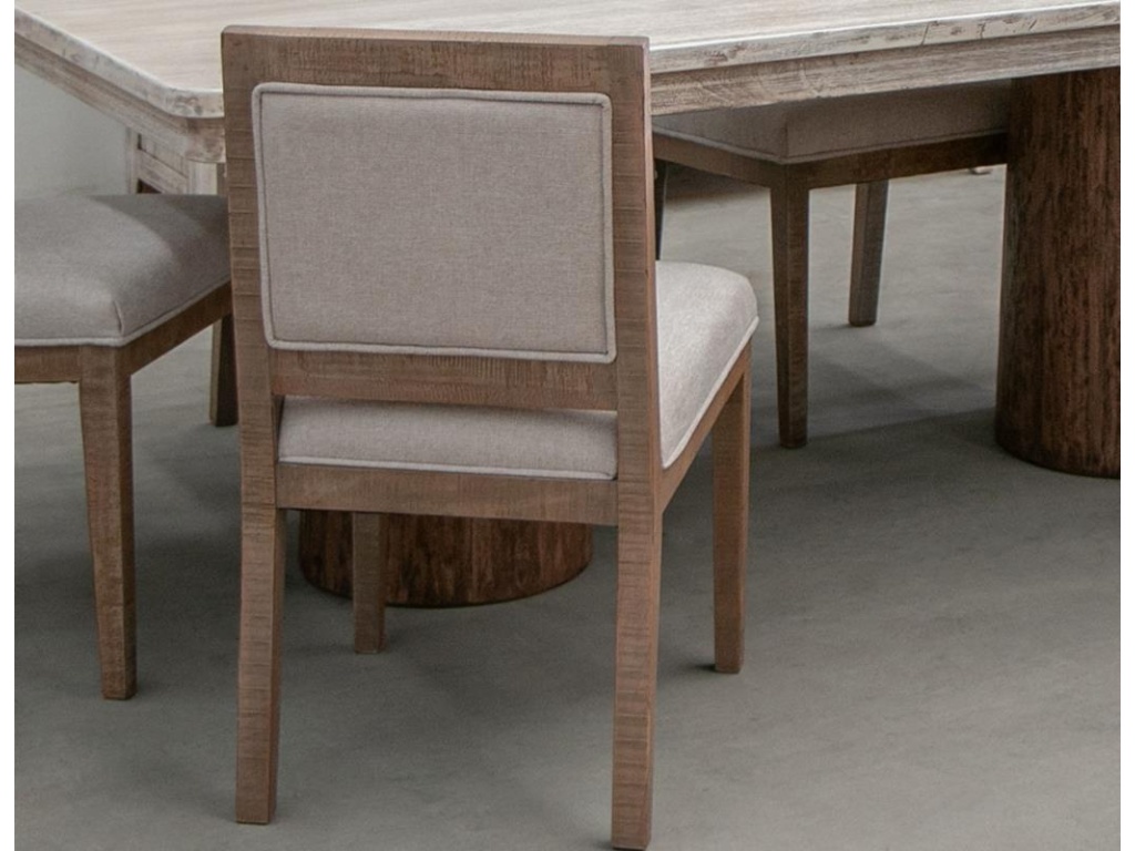 Upholstered Wooden Chair - image 2
