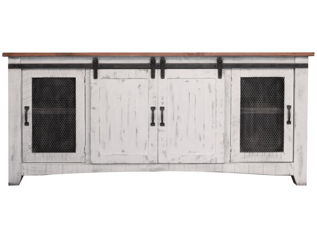 4 Door 80" TV Stand - main image