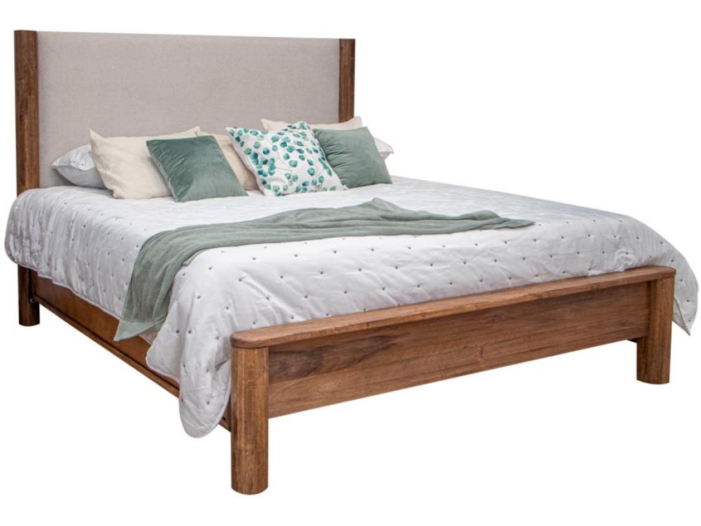 Olimpia, King Upholstered Panel Bed - main image