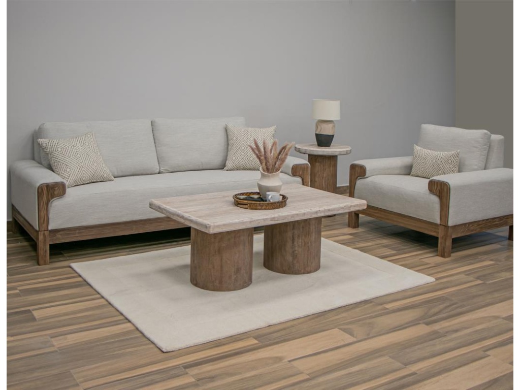 Wooden Frame & Base, Sofa - image 1