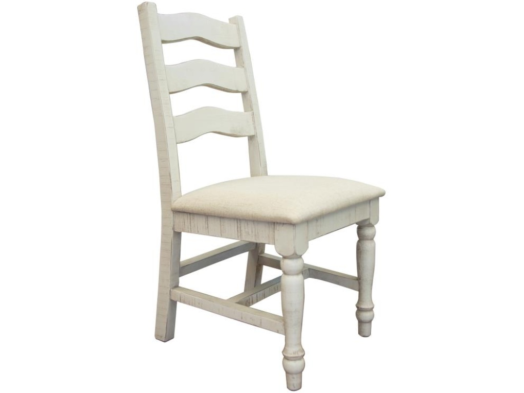 Upholstered Seat Wooden Chair - main image