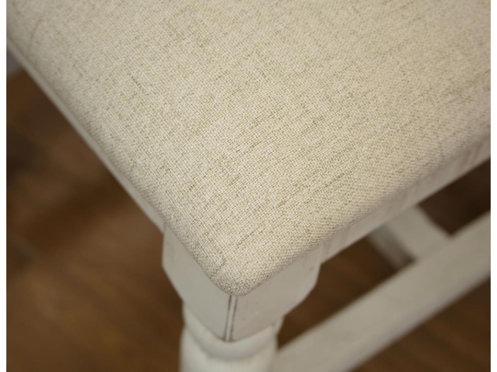 Upholstered Seat Wooden Chair - image 2