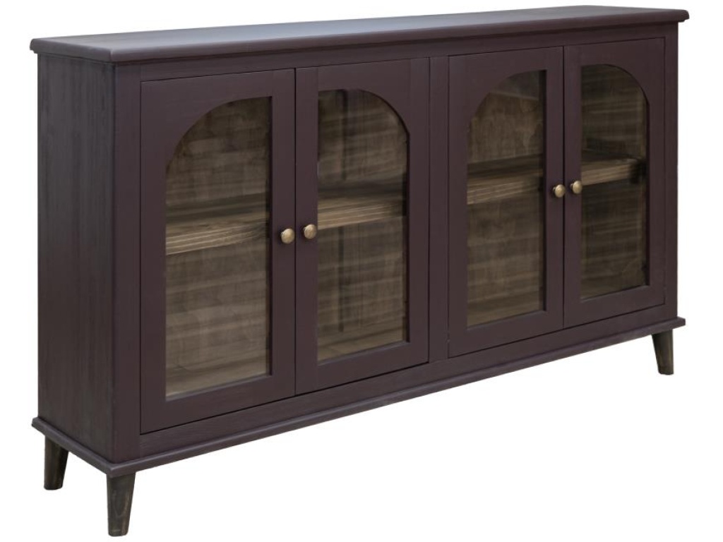 4 Glass Doors Console - image 2
