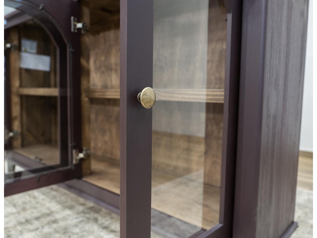 4 Glass Doors Console - image 5