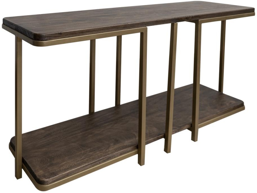 Metal Base Sofa Table - image 2