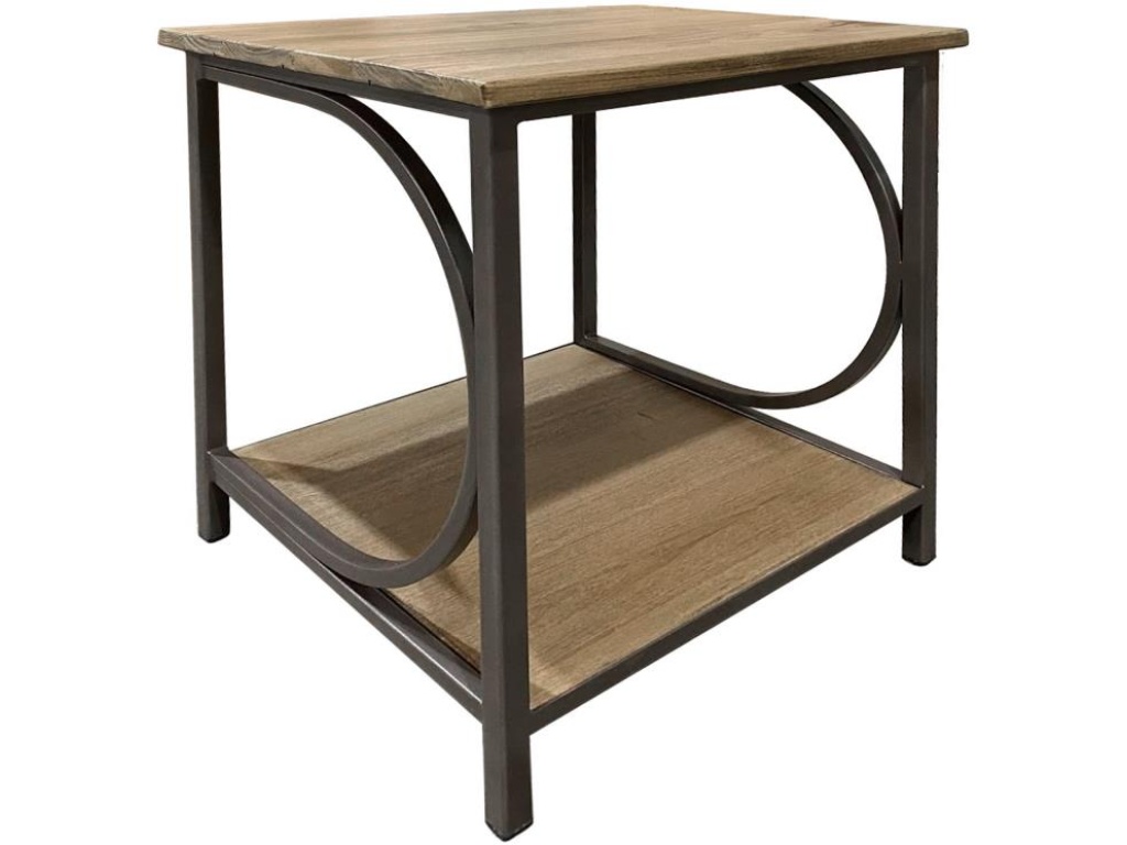 Metal Frame End Table - main image