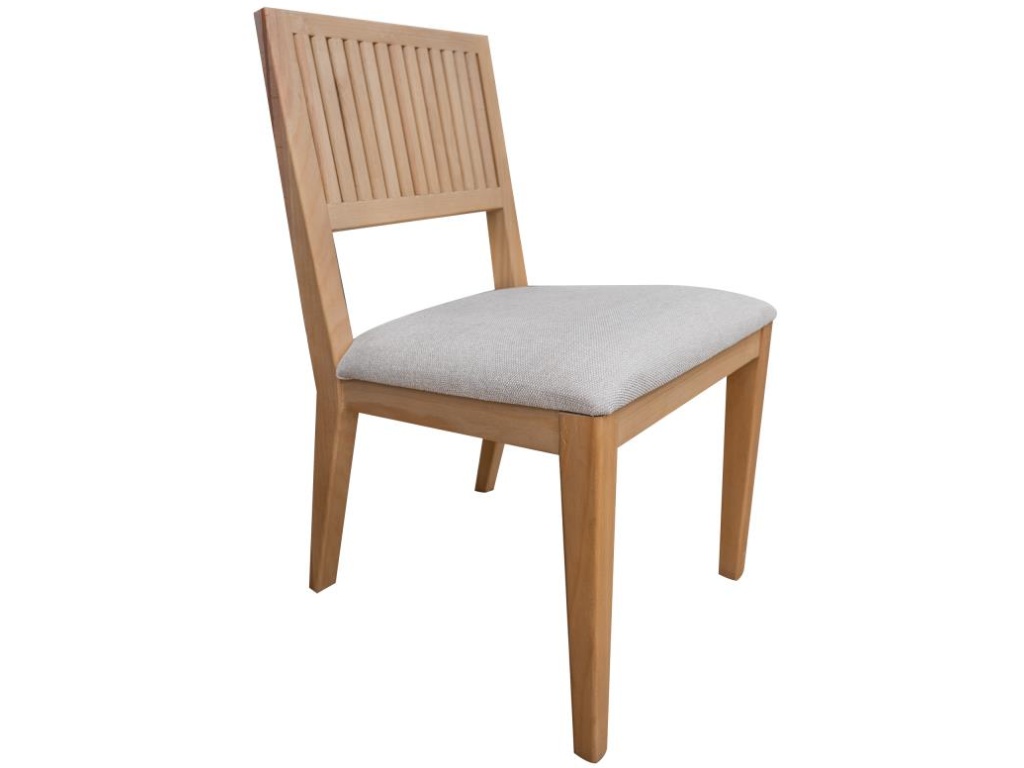 Upholstered Seat Wooden Chair - main image