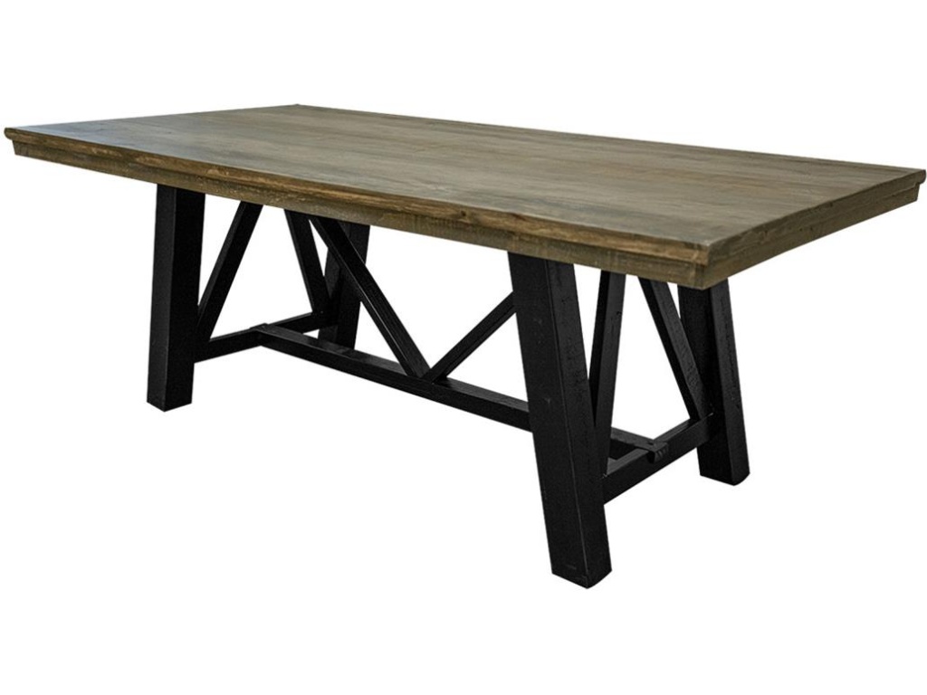Loft Brown, Rectangular Counter Dining Table - main image
