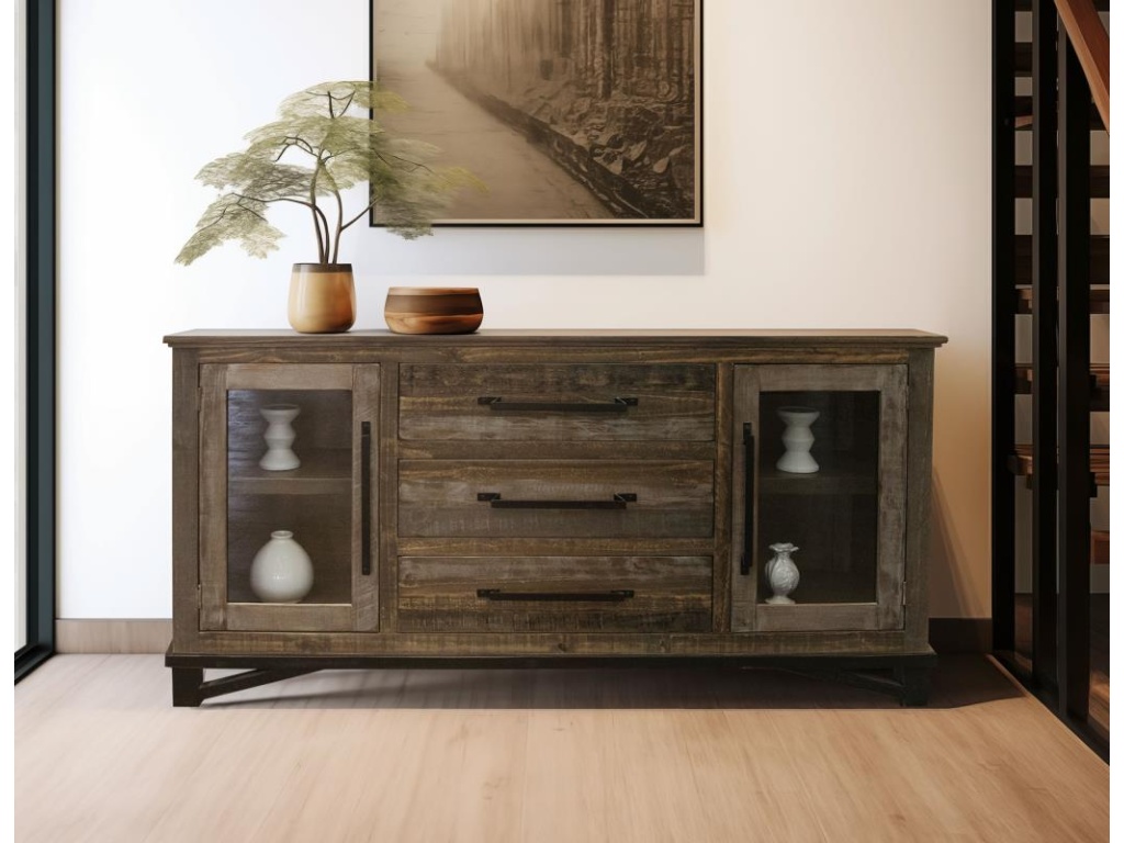 3 Drawer 2 Door Buffet - image 2
