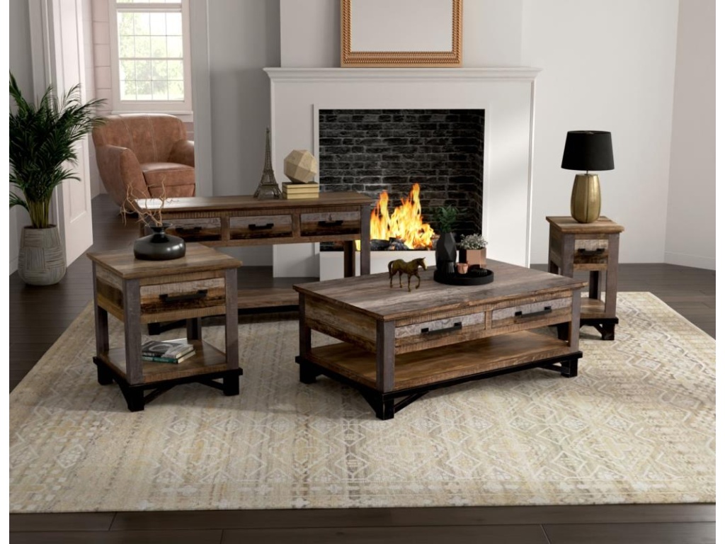 1 Drawer End Table - image 1