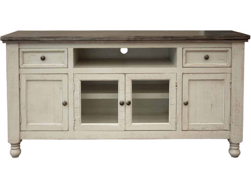 2 Drawer 4 Doors 70" TV Stand - image 6