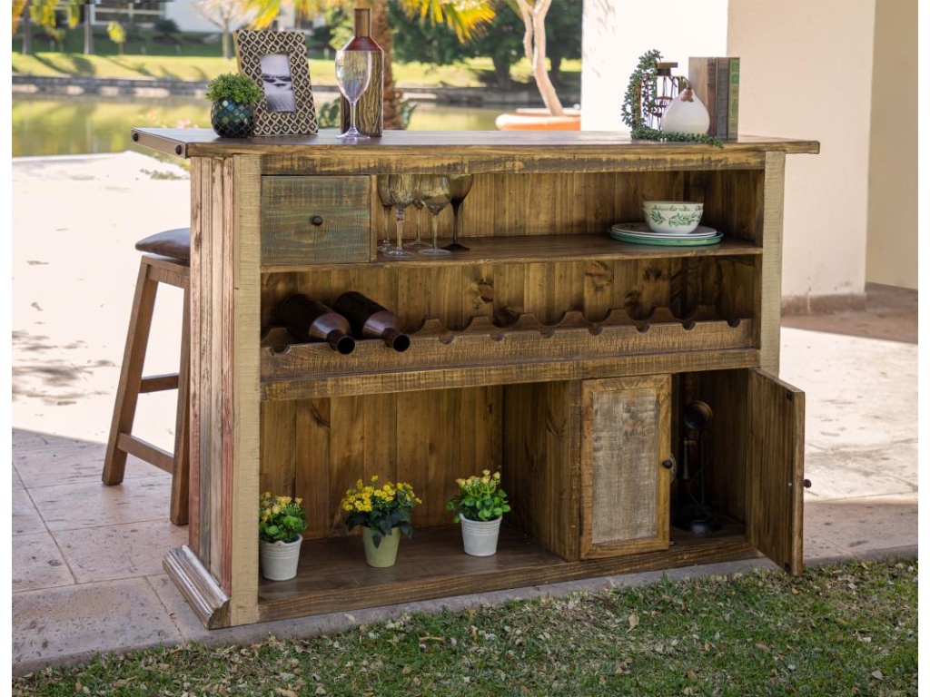 1 Drawer, 2 Door Bar - image 4
