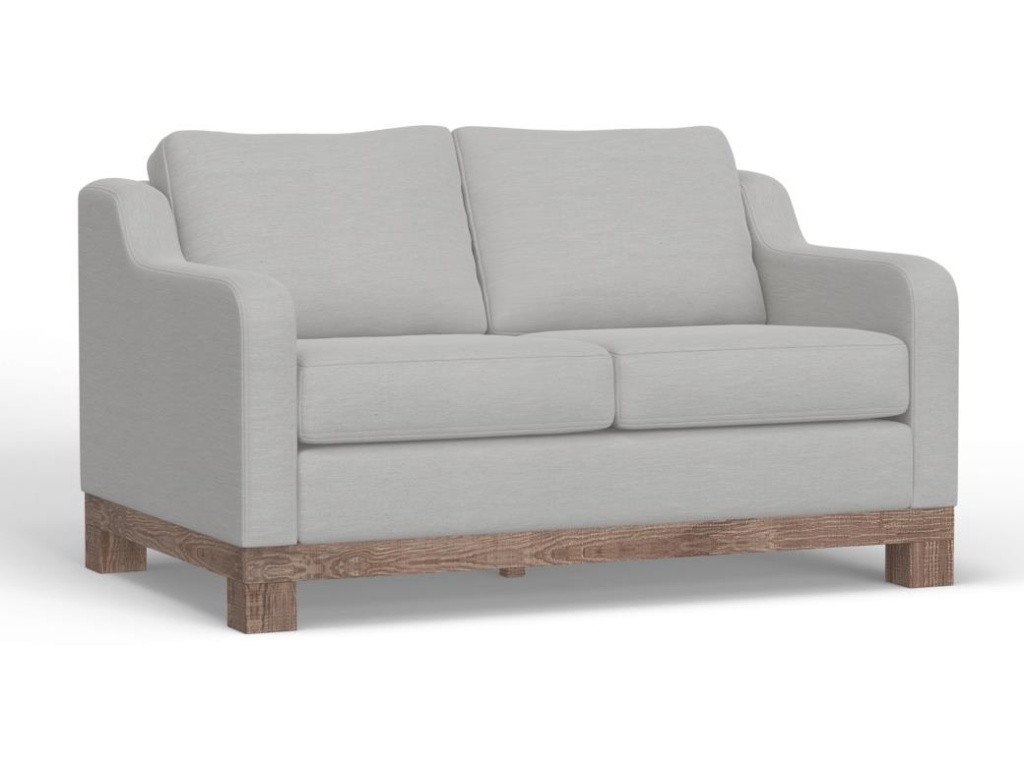 Wooden Frame & Base, Two-Cushion Loveseat - main image