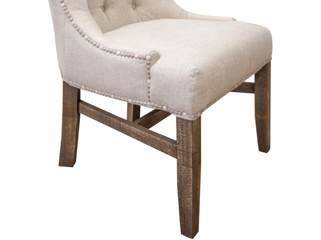 Tufted Backrest Upholstered Chair - image 3
