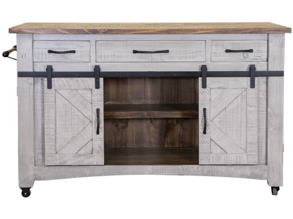 3 Drawer 6 Door Kitchen Island - image 2