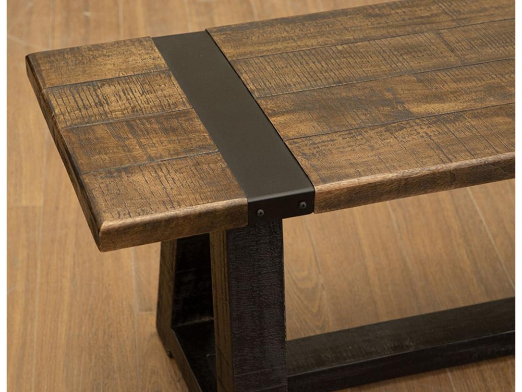 Solid Wood Bench - image 4