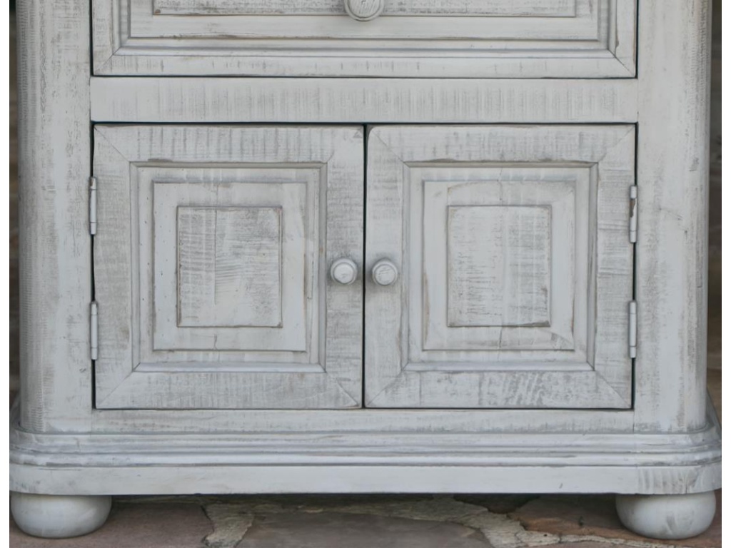 1 Drawer 2 Doors Nightstand - image 3