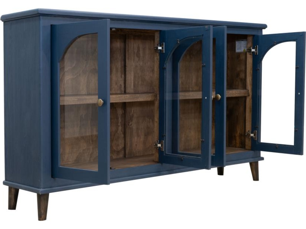 4 Glass Door Console - image 4