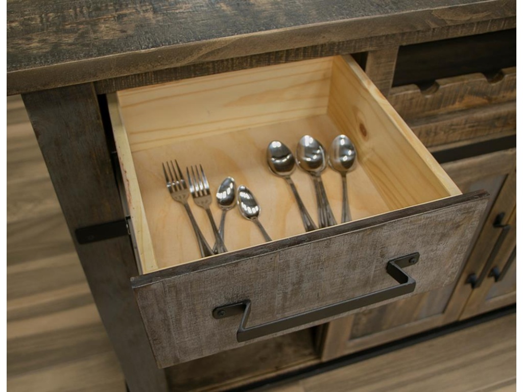 2 Drawer 2 Doors Bar - image 2
