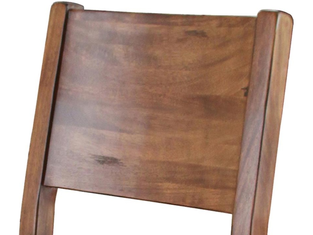 Faux Leather Seat 24" Barstool - image 3