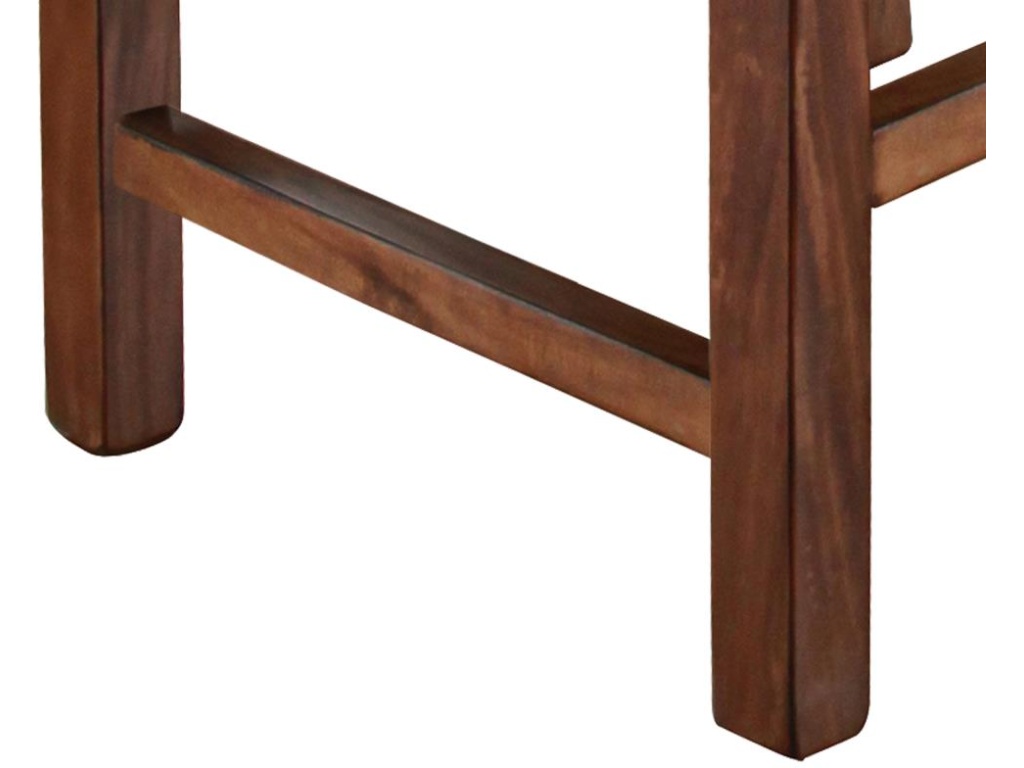 Faux Leather Seat 24" Barstool - image 5