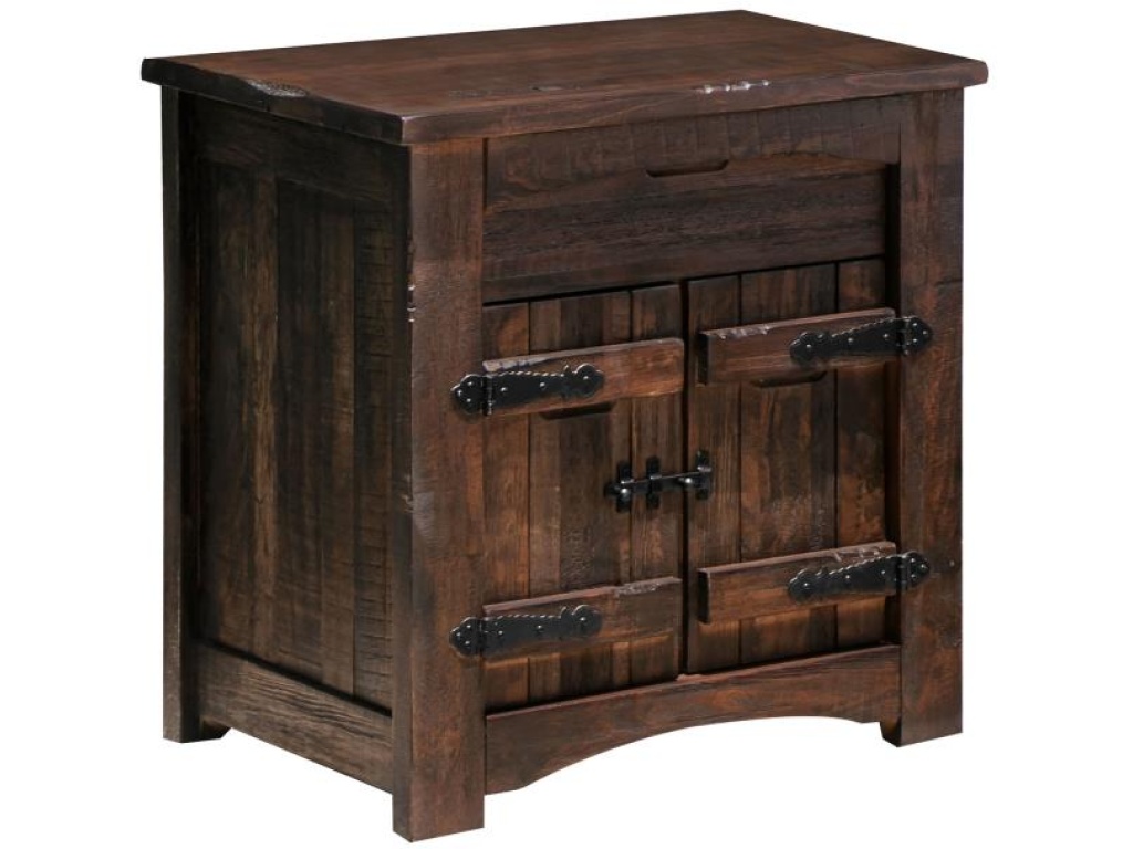 1 Drawer 2 Door Nightstand - main image