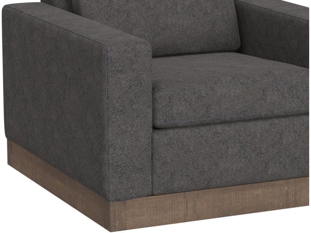 Wooden Frame & Base, Armchair - image 2