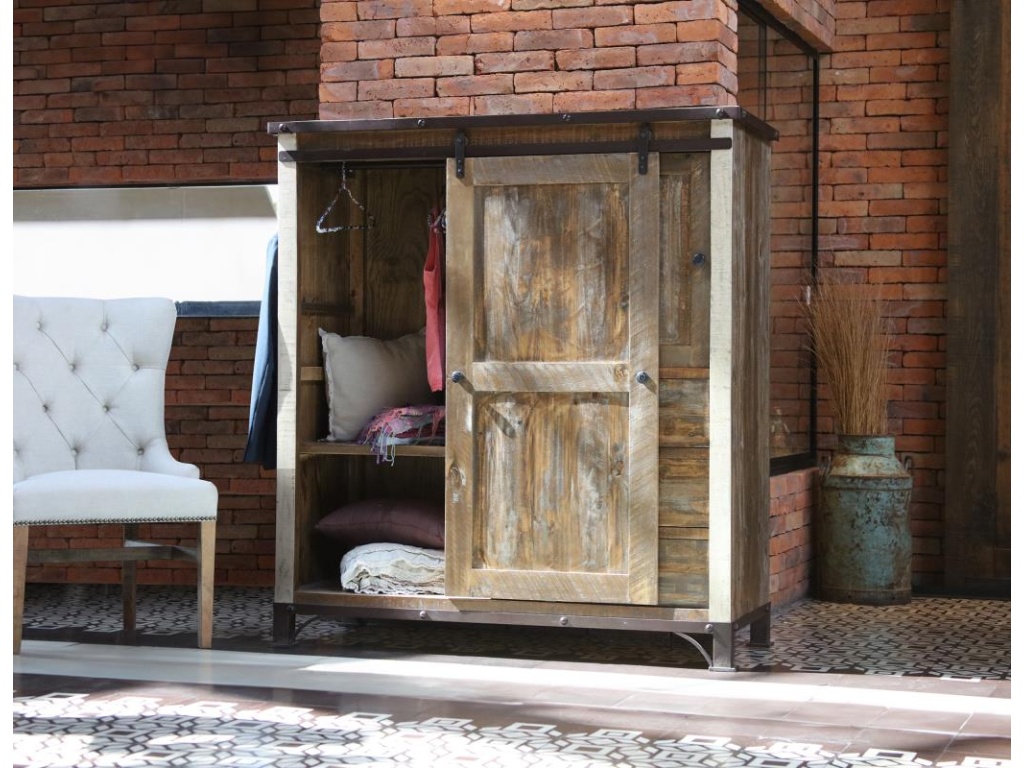 3 Drawer 1 Sliding Door 2 Door Gentleman's Chest - image 1