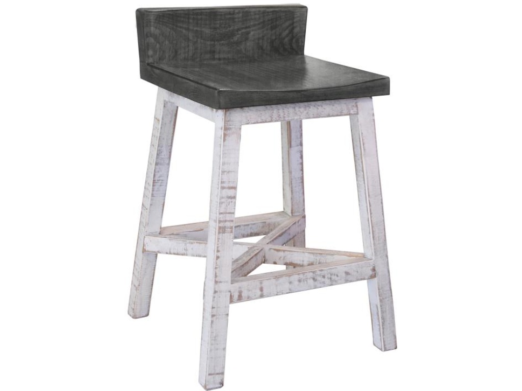 24" Wooden Stool - main image