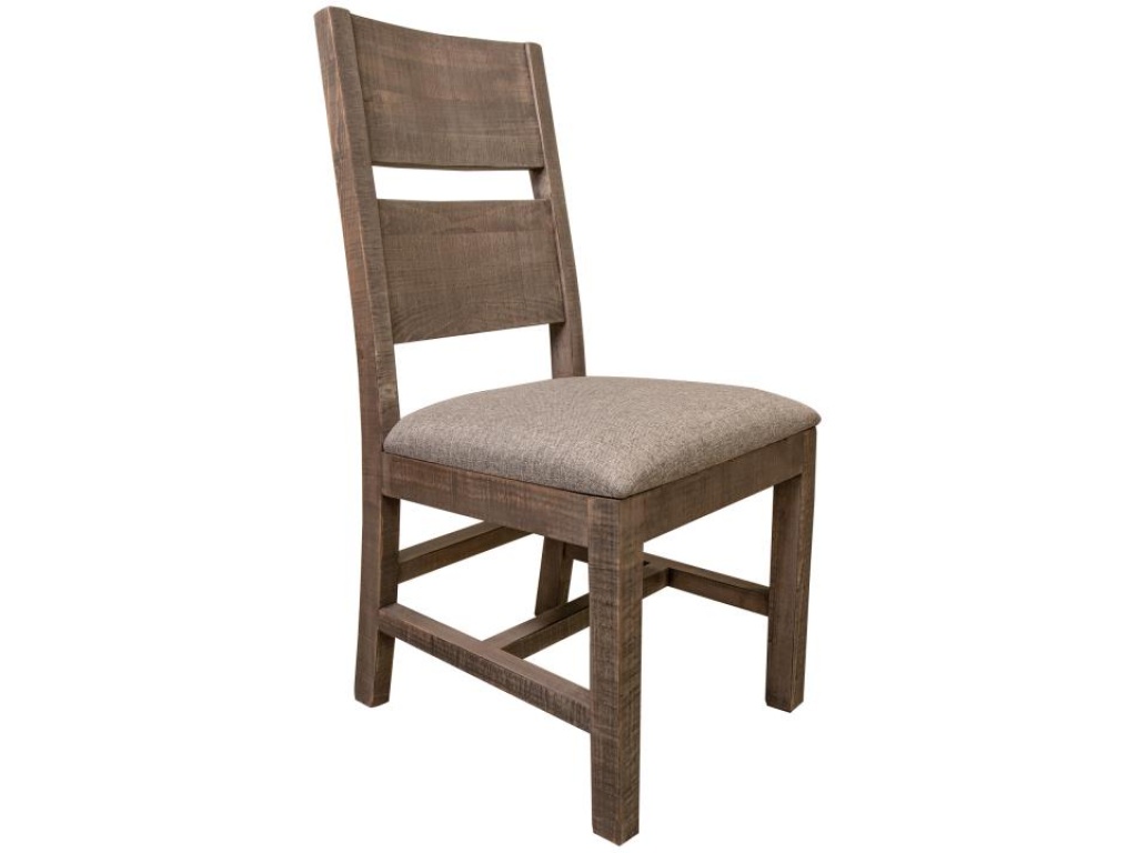 Upholstered Seat Wooden Chair - image 7