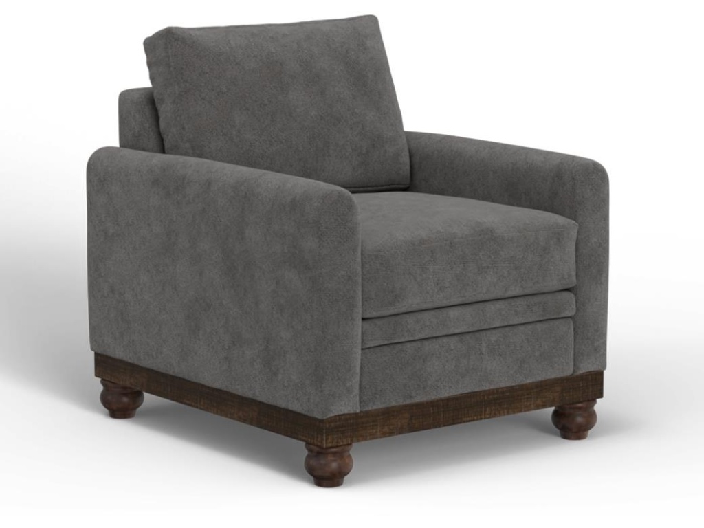 Wooden Frame & Base, Armchair - main image