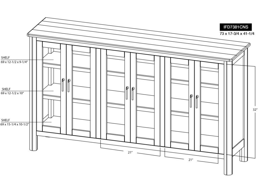 6 Door Console - image 8